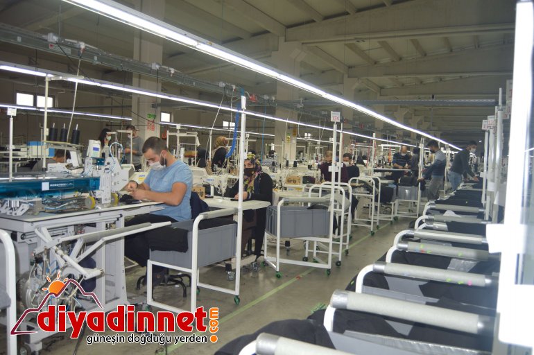 Ağrı Tekstilkent pandemi döneminde iş istihdamı sağlamaya devam ediyor9