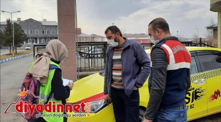 Ağrı'da Kovid-19 kurallarına uymayan 5 kişiye para cezası