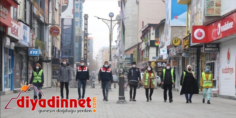 Ağrı'da Kovid-19 tedbirlerine uymayan 8 kişiye para cezası