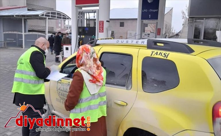 cezası tedbirlerine Kovid-19 para 8 kişiye Ağrı