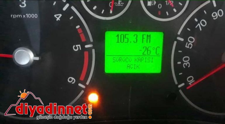 Ağrı’da termometreler eksi 22 dereceyi gösterdi1