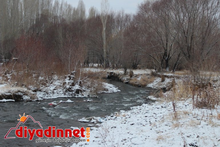 Ağrılılar güne karla uyandı7