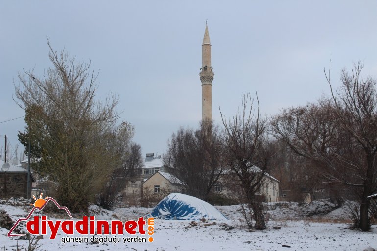 Ağrılılar güne karla uyandı8