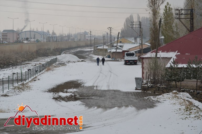 Eleşkirt te kar yağışı2