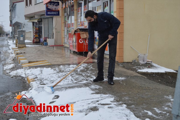 Eleşkirt te kar yağışı4