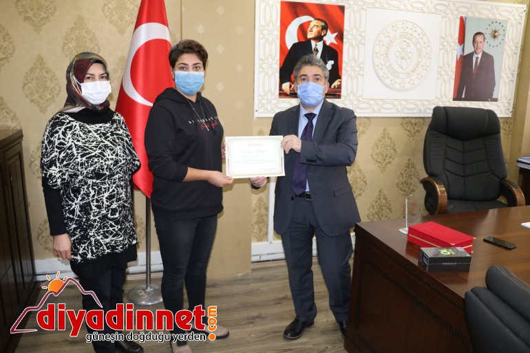 GSİM Cihan Demir Seda Karakuş u Tebrik Etti2