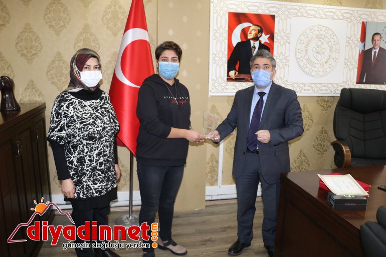 GSİM Müdürü Cihan Demir Seda Karakuş’u Tebrik Etti