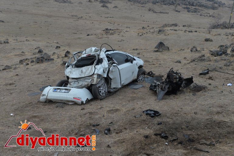 otomobil uçuruma 1 yuvarlandı: yaralı Iğdır