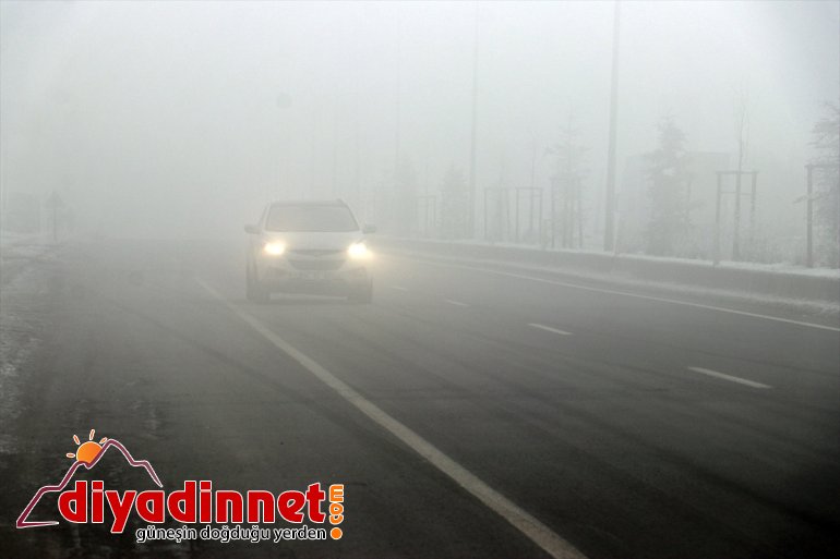 Yoğun sis Ağrı yı etkisi altına aldı7