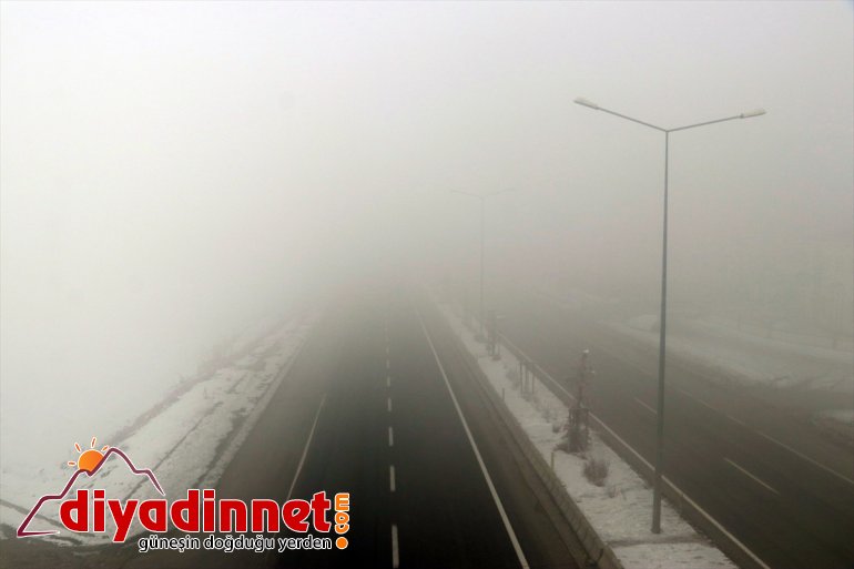 Yoğun sis Ağrı yı etkisi altına aldı8