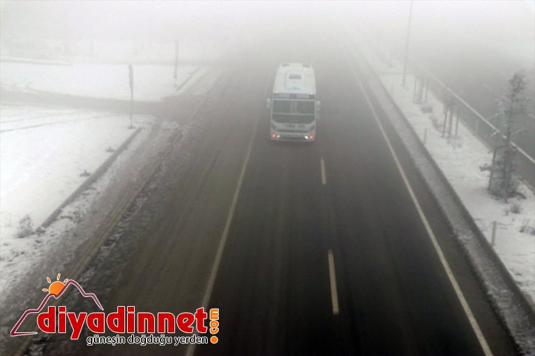 Yoğun sis Ağrı yı etkisi altına aldı13