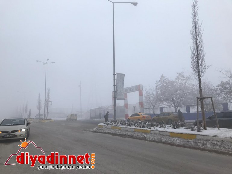 Yoğun sis Ağrı yı etkisi altına aldı5