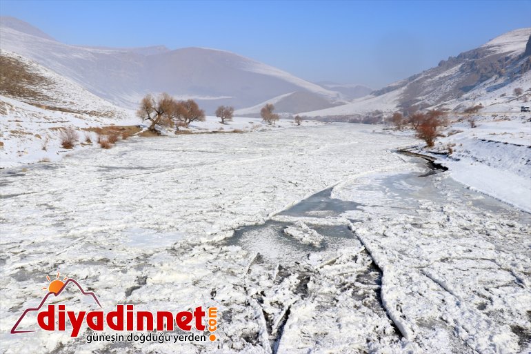 Ağrı da dondurucu soğuklar etkili oluyor7