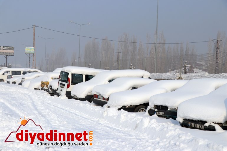 Ağrı da dondurucu soğuklar etkisini sürdürüyor10