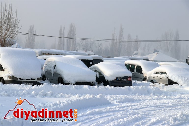 Ağrı'da dondurucu soğuklar etkisini sürdürüyor