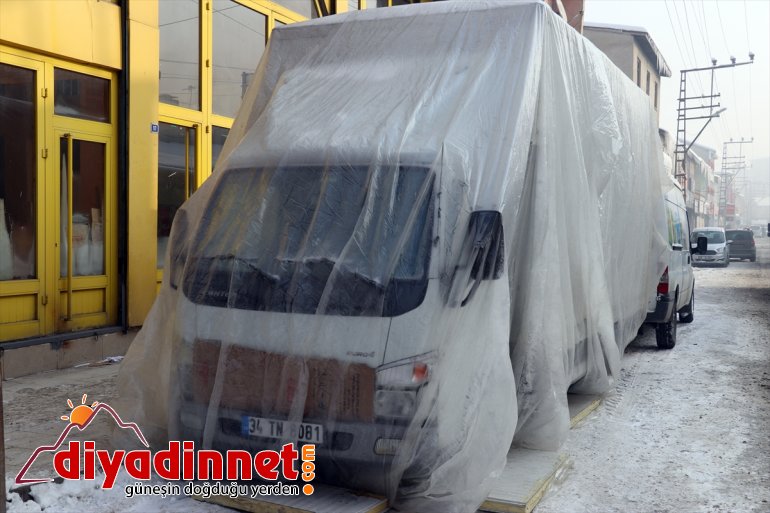 Ağrı da dondurucu soğuklar etkisini sürdürüyor2