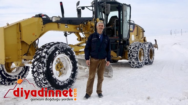 Ağrı da kapanan yolların açılması için çalışma başlatıldı3