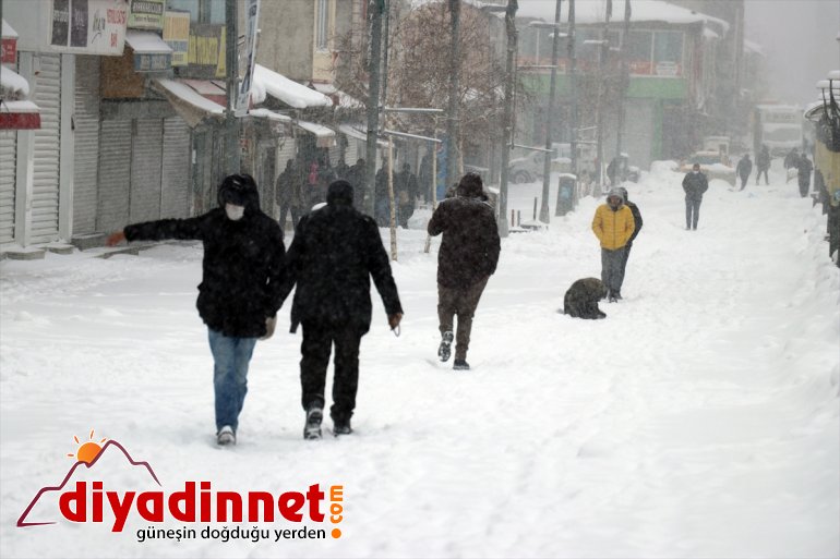 Ağrı da kar ve tipi etkili oluyor2