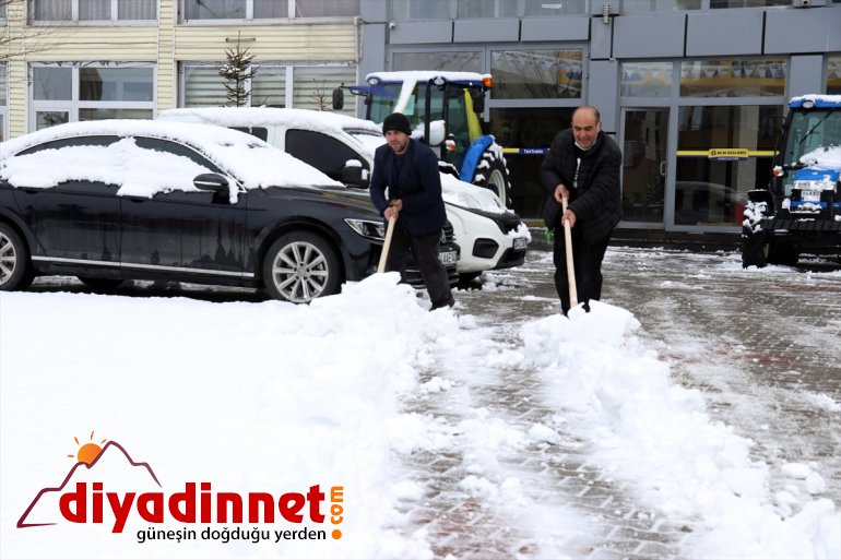 Ağrı'da Kar yağışı