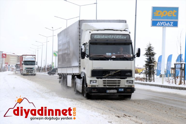 Ağrı da Kar yağışı2