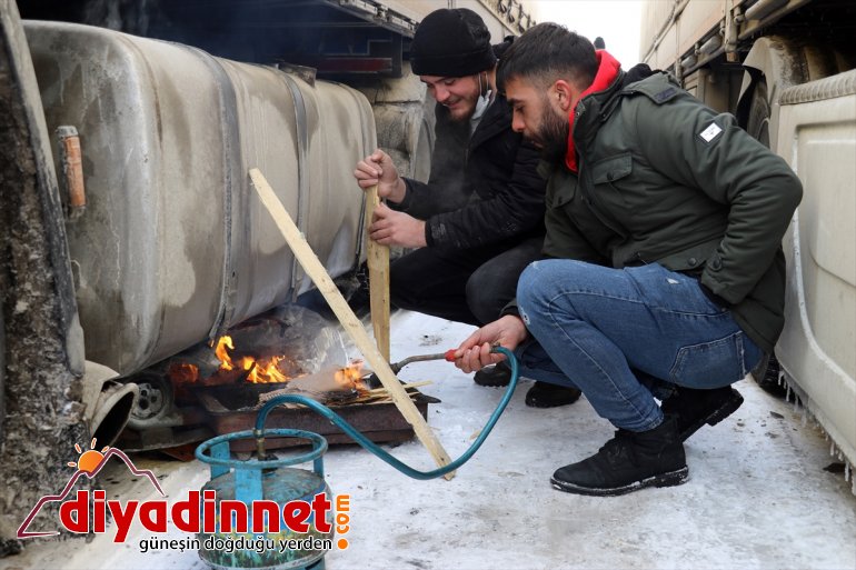 Ağrı'da termometreler sıfırın altında 32 dereceyi gösterdi