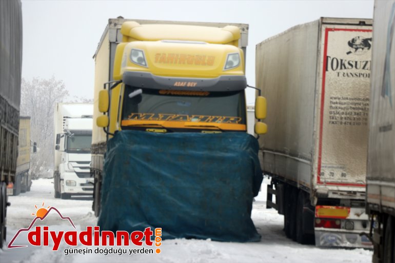 Ağrı da termometreler sıfırın altında dereceyi gösterdi13