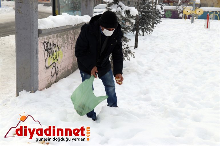 Ağrı da termometreler sıfırın altında dereceyi gösterdi4