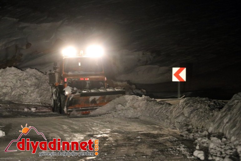 sürüyor karla de zorlu gece Doğu