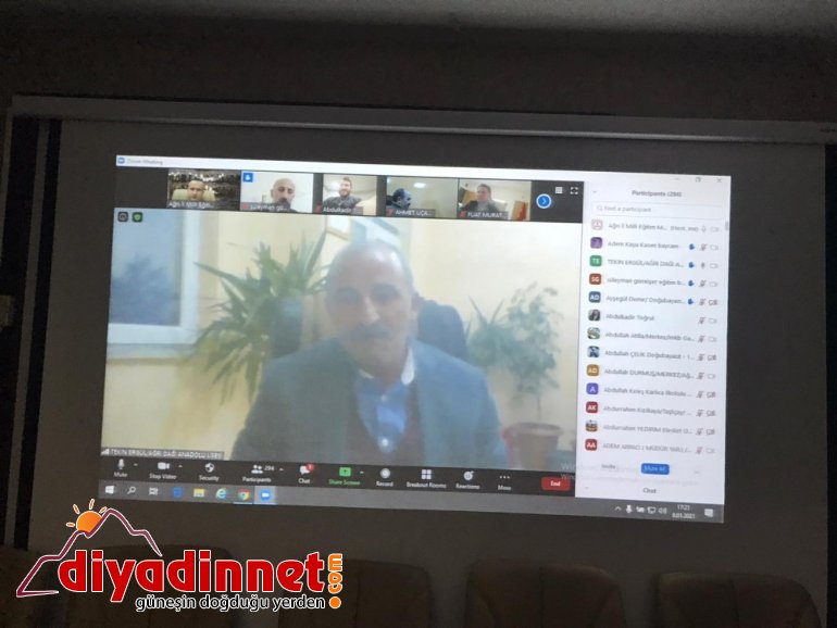 Ağrı Milli Eğitim Müdürü Tekin yönetici ve STK temsilcileriyle bir araya geldi4