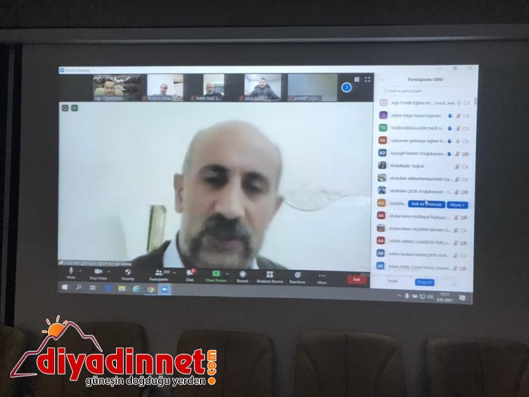 Ağrı Milli Eğitim Müdürü Tekin yönetici ve STK temsilcileriyle bir araya geldi5