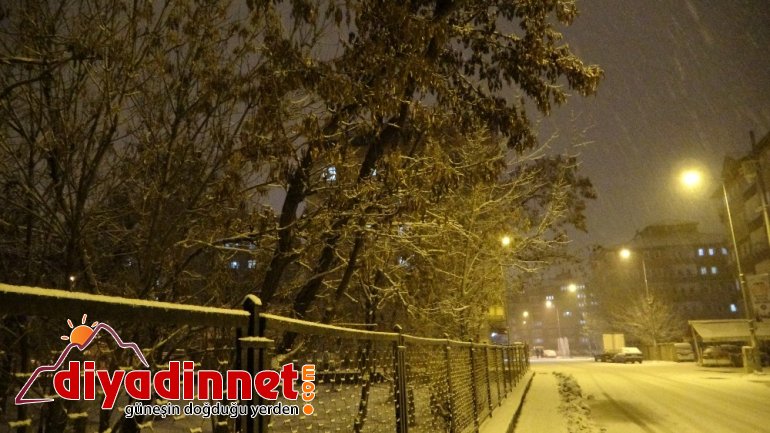 Ağrı yeniden beyaza büründü