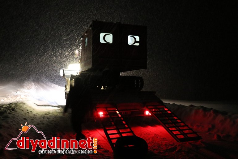 paletli kapanan yetişti kadının Ağrı