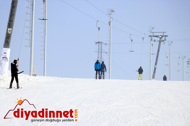 yüzüyle Merkezi kayakseverleri ağırlıyor Ağrı