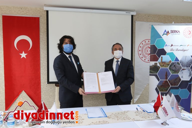 AİÇÜ Rektörü Prof Dr KARABULUT ile SERKA Genel Sekreteri Dr TAŞDEMİR Protokol İmzaladı2