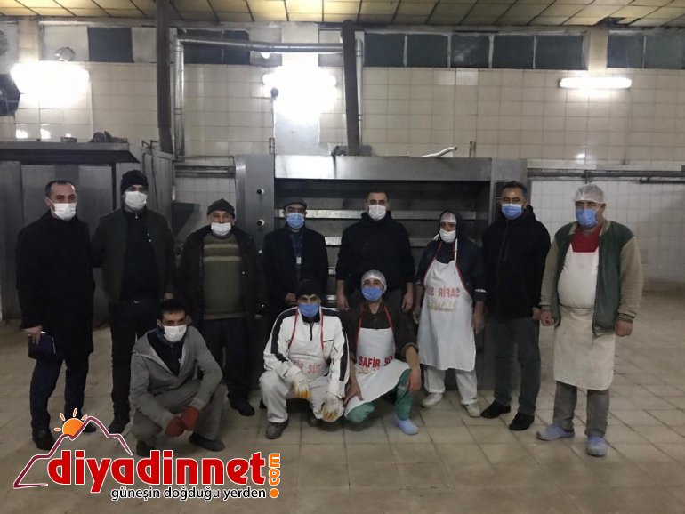 Belediye Başkan Yardımcısı Aydemir Halk Ekmek Fabrikası'nı inceledi