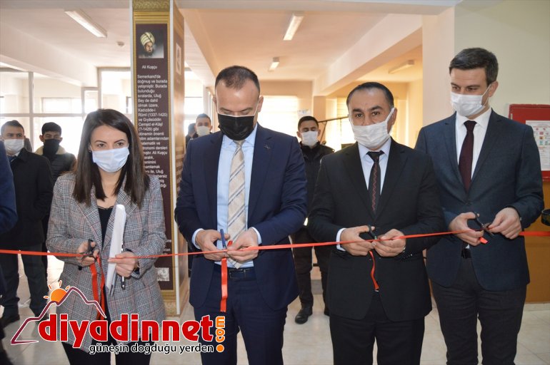 Eleşkirt'te kütüphane açılışı yapıldı