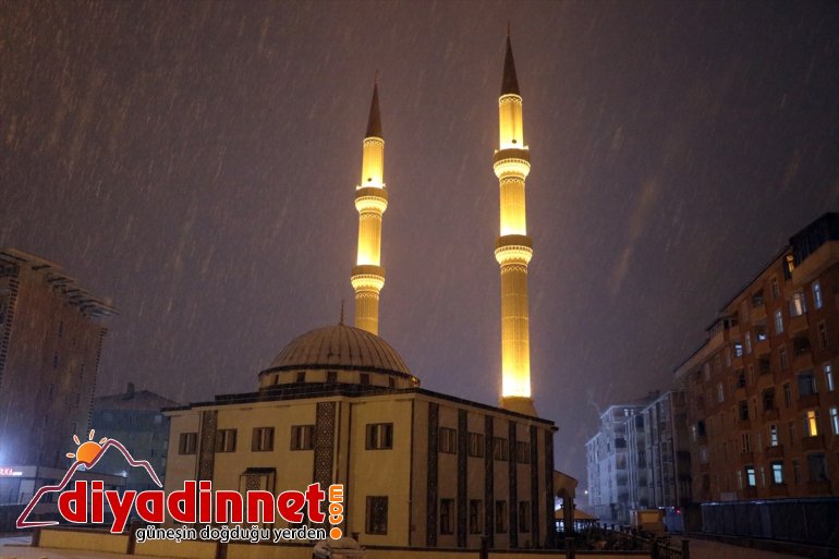 Erzurum, etkili yağışı Ağrı Kars