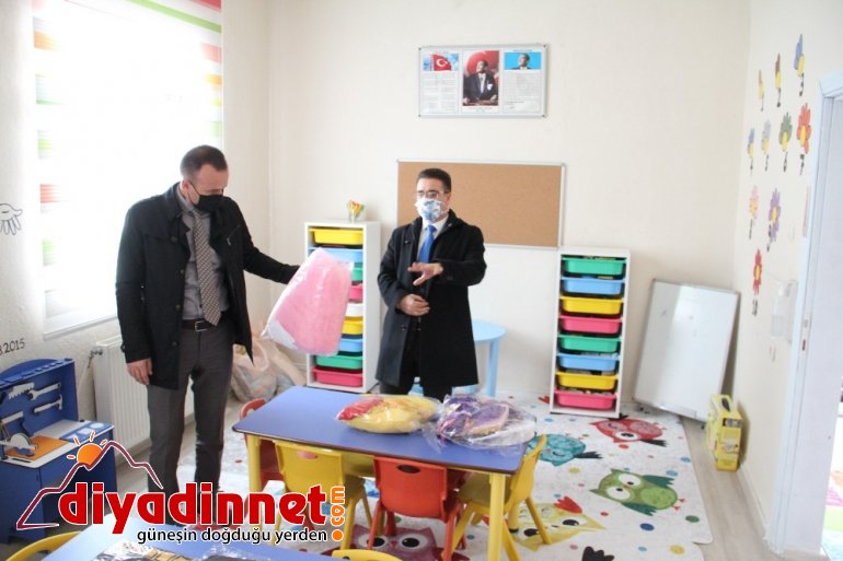Hamur Özdirek İlkokulu anasınıfı ve öğretmenler odası açılışı yapıldı3