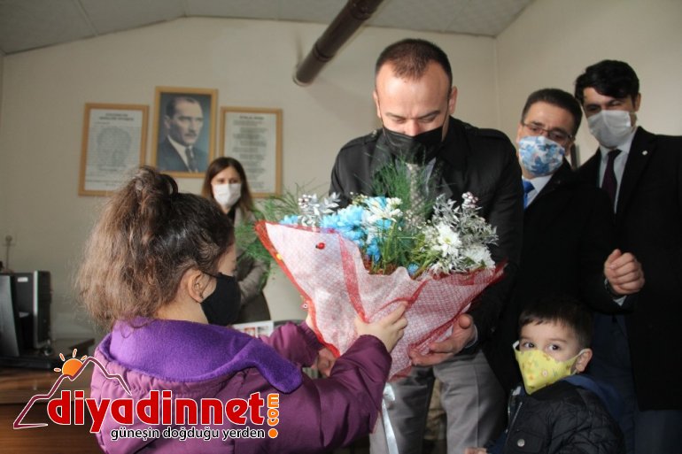 Hamur Özdirek İlkokulu anasınıfı ve öğretmenler odası açılışı yapıldı6