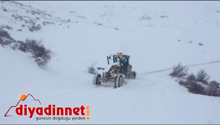 Iğdır'da kapanan köy yolları ulaşıma açılıyor