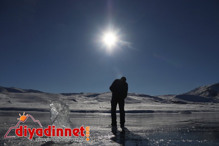 ziyaretçilerini Balık buz Gölü IĞDIR Yüzeyi - cezbediyor tutan 28