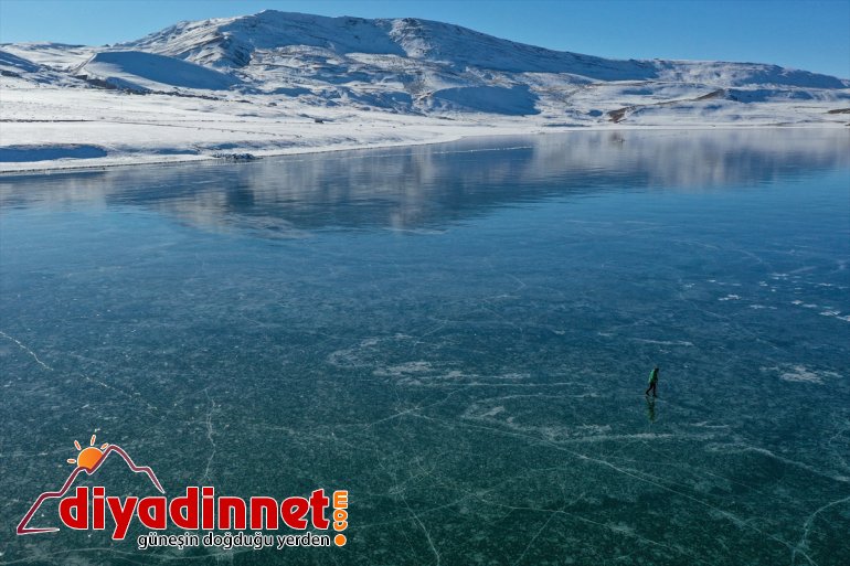 Gölü buz IĞDIR Yüzeyi cezbediyor - tutan ziyaretçilerini Balık 6