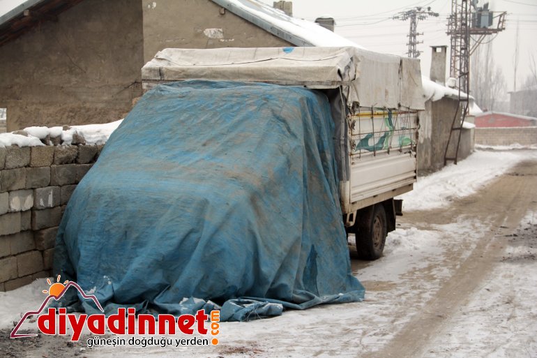 Sibirya soğukları Ağrı yı dondurdu3