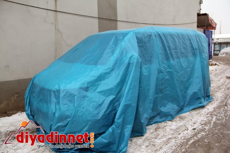 Sibirya soğukları Ağrı yı dondurdu6