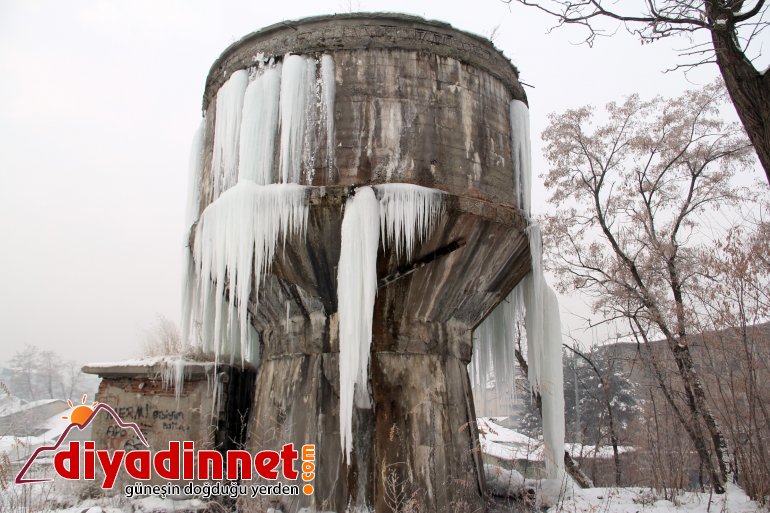 Sibirya soğukları Ağrı yı dondurdu9