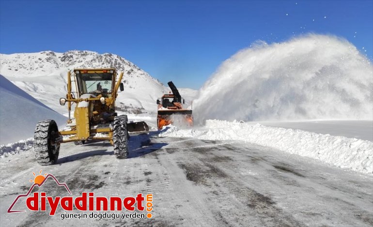Tipi nedeniyle kapanan Kağızman-Ağrı kara yolu açıldı