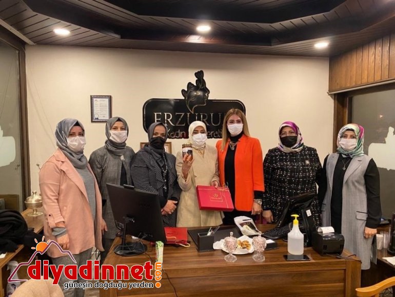 Zehra Taşkesenlioğlu Ban, Kadın Kooperatiflerini Erzurum Kadın Kooperatifi'nde topladı