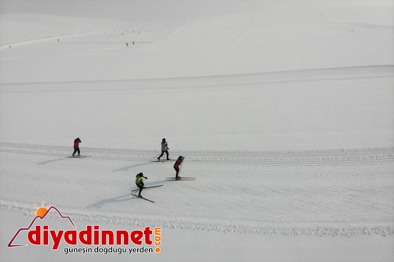 koşucular, Ağrılı karlı AĞRI dağlarda hazırlanıyor şampiyonalara kayaklı - 2