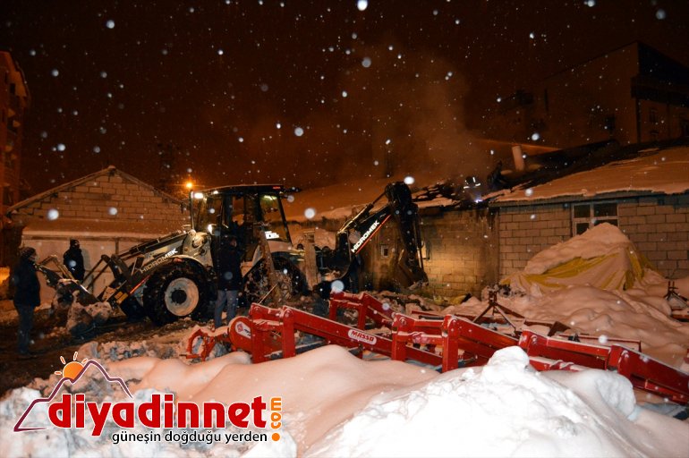 yangın, iş Çıkan bulunduğu yerine - tüplerin söndürüldü AĞRI sıçramadan 6