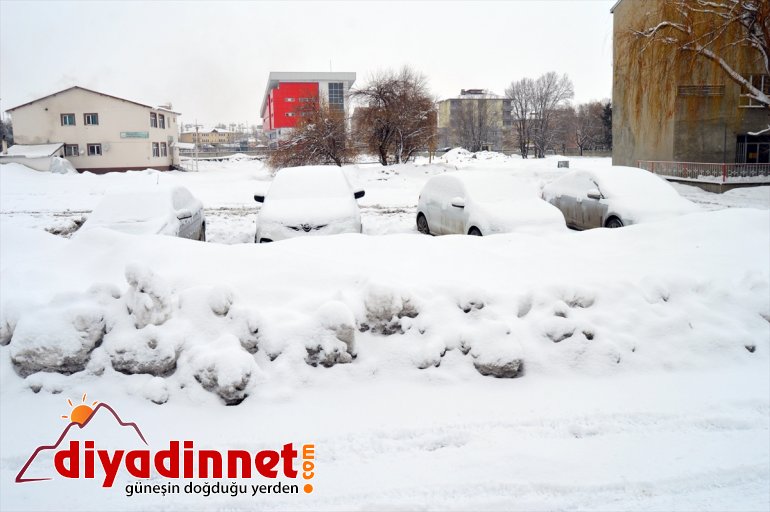 Ağrı da kar yağışı ve soğuk hava etkili oluyor2